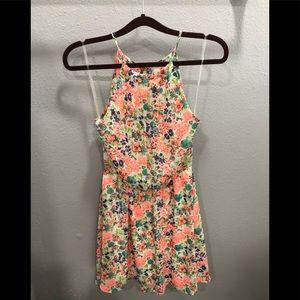 Flowery spring dress